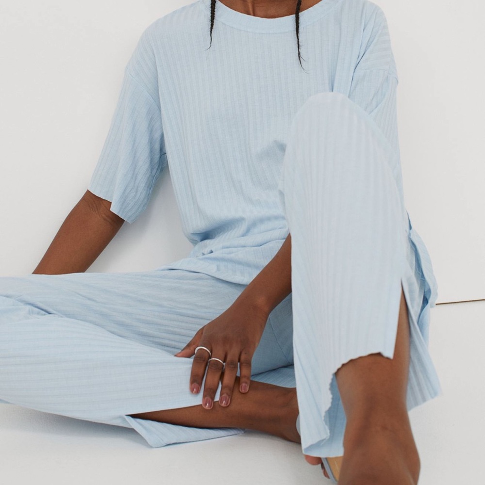 BRAND NEW Ribbed Jersey Pants